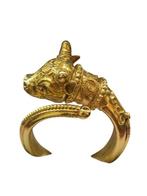 Ring met amulet - 22 karaat Geel goud, Geel goud - 22K Gele