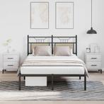 vidaXL Bedframe zonder matras hout sonoma eikenkleurig, Bruin, Verzenden, Nieuw, 190 cm of minder