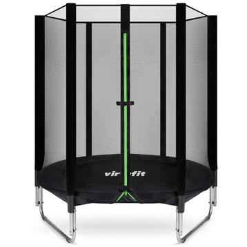 VirtuFit Kindertrampoline met Veiligheidsnet - Zwart - 140 beschikbaar voor biedingen