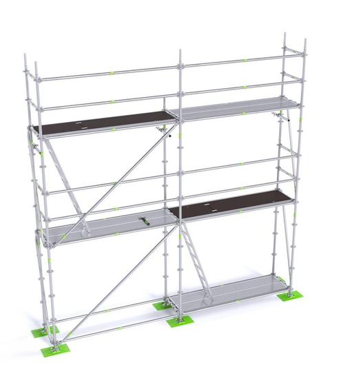 Rix Steigers Complete Set RMS 5 x 6, Doe-het-zelf en Verbouw, Steigers, 5 meter of hoger, Nieuw, Overige typen, Ophalen of Verzenden