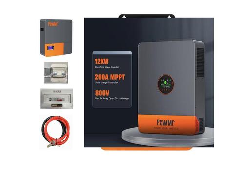 zonnepanelen upgrade-set hybride omvormer met thuisbatterij, Doe-het-zelf en Verbouw, Zonnepanelen en Toebehoren, Overige typen