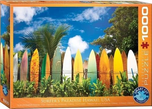 Surfers Paradise Hawaii Puzzel (1000 stukjes) |, Hobby en Vrije tijd, Denksport en Puzzels, Nieuw, Verzenden