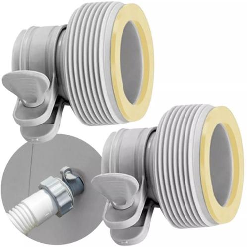 Intex zwembadadapters set van 2 koppelstukken voor 32mm e..., Watersport en Boten, Duiken, Nieuw, Ophalen of Verzenden