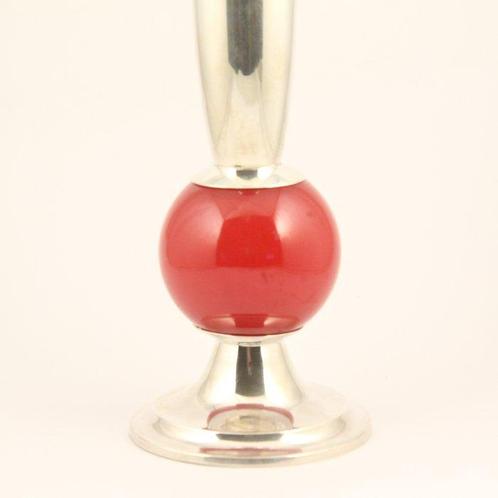 Zeldzame Art Deco / Amsterdamse School vaas - Gerritsen &, Antiek en Kunst, Antiek | Goud en Zilver