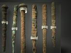 Vanaf Jeruzalem, oud-Romeins Keizerrijk Bronzen set van 7, Sieraden, Tassen en Uiterlijk