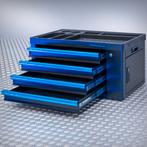 Datona Gereedschapskist Black-Line met 4 laden - Datona -, Doe-het-zelf en Verbouw, Gereedschapskisten, Ophalen of Verzenden, Nieuw