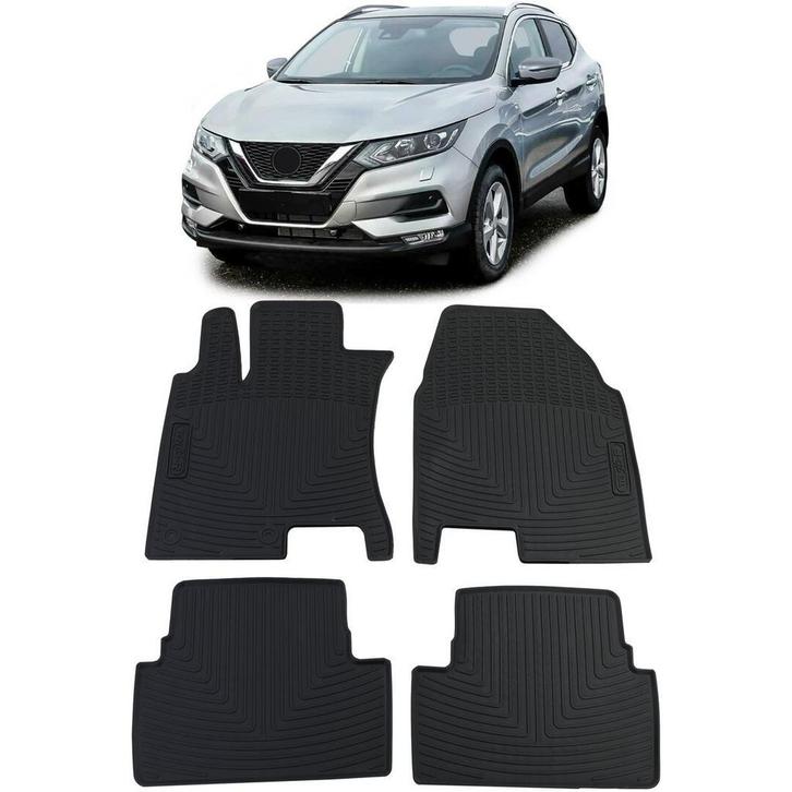Rubber Matten Nissan Qashqai 2007-2016 PA022, Auto diversen, Automatten, Nieuw
