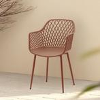 Niall terrasstoel - terracotta, Huis en Inrichting, Stoelen, Ophalen of Verzenden, Nieuw