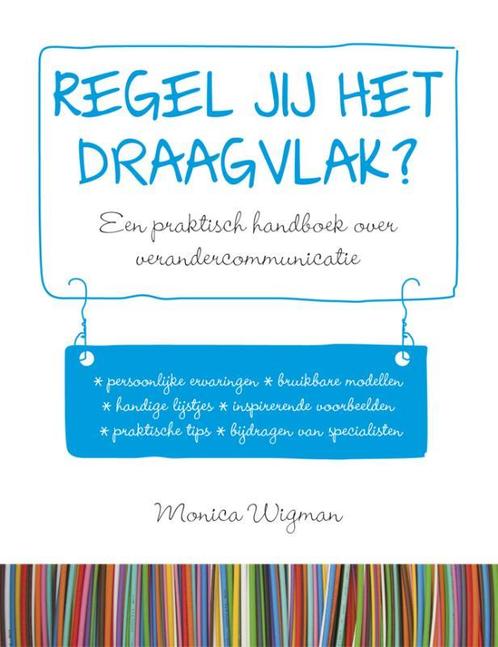 Regel jij het draagvlak? 9789081778404 Monica Wigman, Boeken, Economie, Management en Marketing, Gelezen, Verzenden