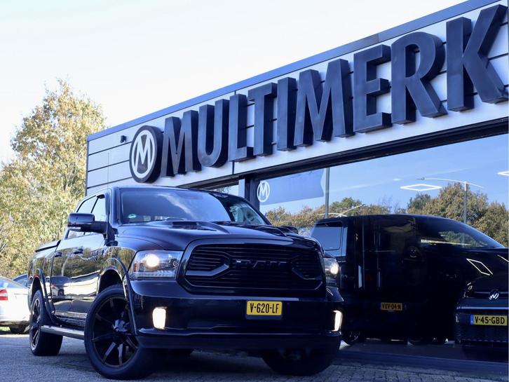 Dodge Ram 1500 5.7 V8 4x4 SPORT BLACK EDITION LPG G3, Auto's, Bestelauto's, Lease, Automaat, Overige kleuren, Financial lease