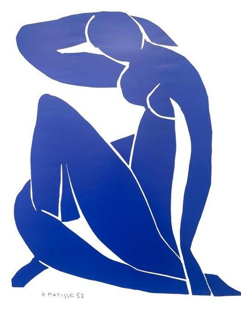 Henri Matisse (1869-1954), after - Nu Bleu II, Antiek en Kunst, Kunst | Tekeningen en Foto's