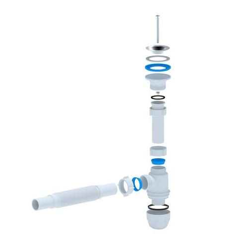 Beker Sifon BWS Aad Crepine 32cm, Doe-het-zelf en Verbouw, Sanitair, Ophalen of Verzenden