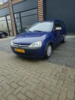 Opel Corsa 1.2 16V 3D 2003 Blauw, Auto's, Voorwielaandrijving, Stof, Gebruikt, Blauw