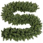 Ruhhy kerstguirlande 270 cm – dichte groene PVC decoratie., Diversen, Kerst, Ophalen of Verzenden, Nieuw