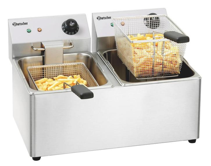 Bartscher Friteuse | SNACK IV | Elektrisch | 8+8L | 50°C/190, Zakelijke goederen, Horeca | Keukenapparatuur, Nieuw in verpakking
