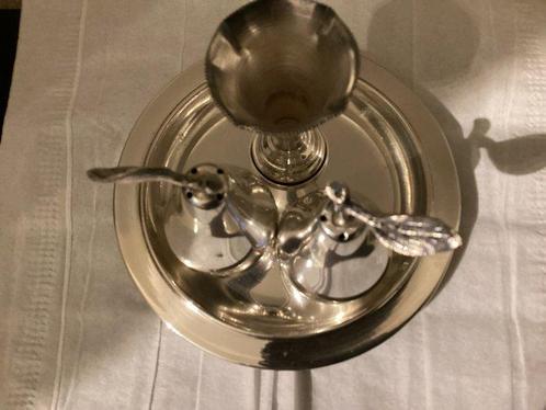 Zout- en pepervaatjes (4) - Sterling Zilver, Antiek en Kunst, Antiek | Goud en Zilver
