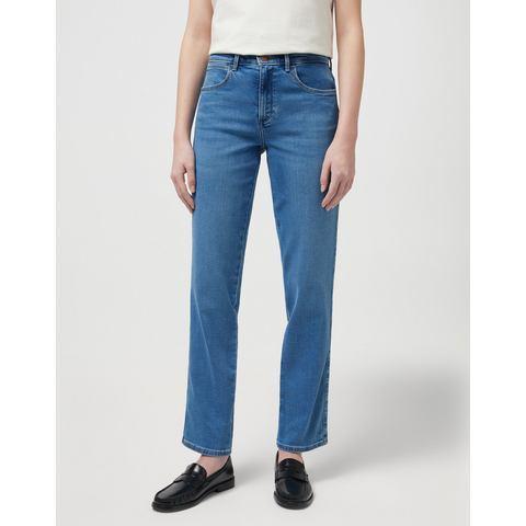 Wrangler Straight jeans, Kleding | Dames, Spijkerbroeken en Jeans, Nieuw, Verzenden