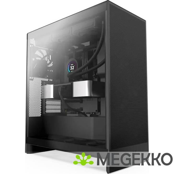 NZXT H7 Flow Black 2024, Computers en Software, Computerbehuizingen, Nieuw, Verzenden