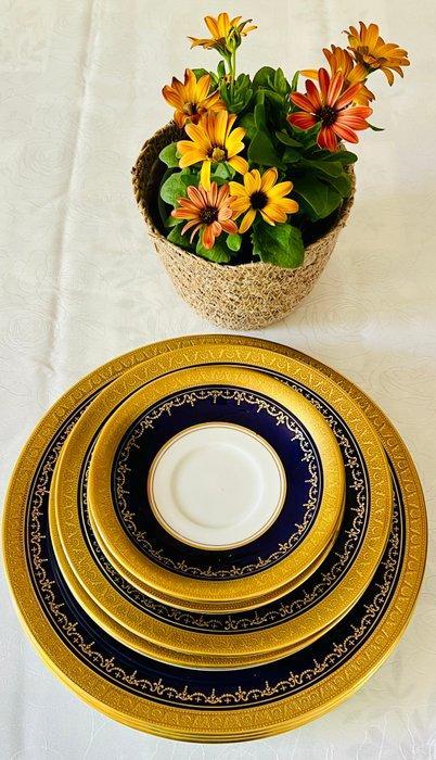 AYNSLEY, Georgian Cobalt - Bord (9) - Porselein, Antiek en Kunst, Curiosa en Brocante