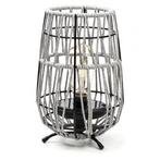 Solar lantaarn | Lumineo | 27.5 cm (Led, Grijs), Tuin en Terras, Verzenden, Nieuw