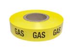 waarschuwingsband gas geel - rol a 250 mtr., Doe-het-zelf en Verbouw, Ophalen of Verzenden, Nieuw