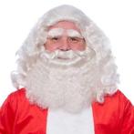 Kerstman baardstel deluxe, Verzenden, Nieuw, Feestartikel