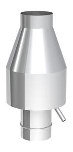 GGM Gastro | Deflectorkap - Ø 350 mm | DHJ350 | DHJ350, Doe-het-zelf en Verbouw, Ventilatie en Afzuiging, Verzenden, Nieuw