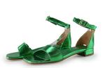 Linea Zeta Sandalen in maat 39 Groen | 10% korting, Verzenden, Sandalen of Muiltjes, Zo goed als nieuw, Linea Zeta