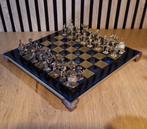 Schaakspel - Hand-Cast African Folk Art - Messing