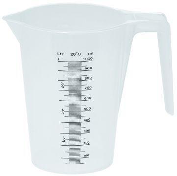 GGM Gastro | Maatbeker PP 1000 ml 125 mm | 5168 | 5168, Huis en Inrichting, Keuken | Keukenbenodigdheden, Nieuw, Verzenden