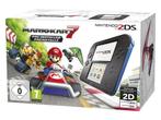 Nintendo 2DS Console - Blauw/Zwart + Mario Kart 7 (In doos), Spelcomputers en Games, Verzenden, Zo goed als nieuw