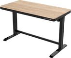 Zit-Sta Werkplek Zwart 120cm Whitewash eiken Elektrisch, Ophalen of Verzenden, Nieuw in verpakking