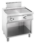 Gasplaat Horeca Glad Geribbeld | (B) 800 x (D) 700 x (H)..., Verzenden, Nieuw in verpakking