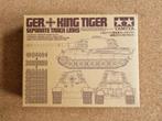 Tamiya 35165 King Tiger Separate Track Links 1:35, Hobby en Vrije tijd, Modelbouw | Auto's en Voertuigen, Verzenden, Nieuw, Tamiya