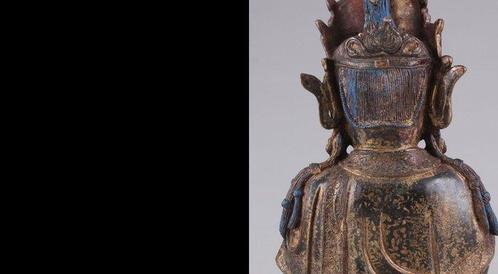 Boeddhistische objecten - Verguld brons - 1600-1650 Ming, Antiek en Kunst, Antiek | Overige Antiek