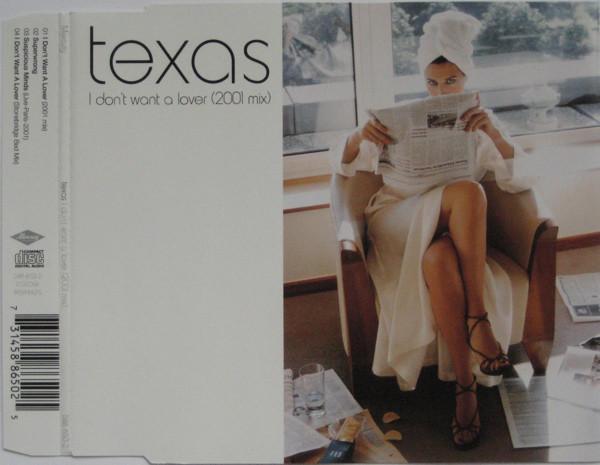 cd single - Texas - I Dont Want A Lover (2001 Mix), Cd's en Dvd's, Cd Singles, Zo goed als nieuw, Verzenden