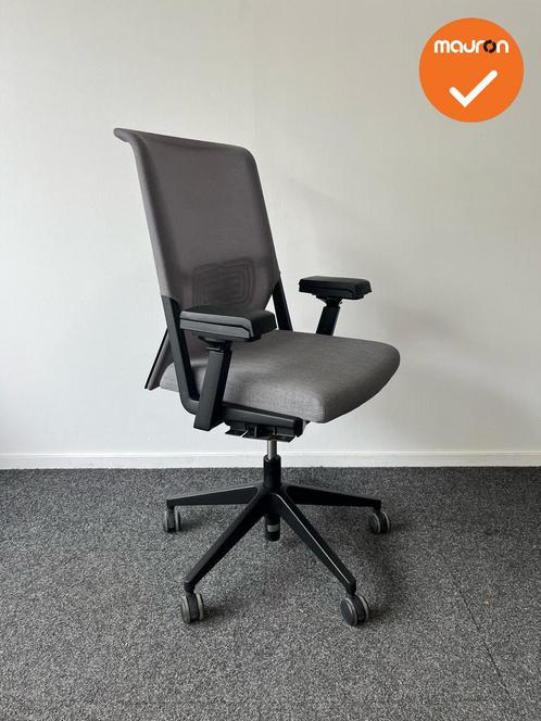Haworth Comforto 59 - Grijs netweave en grijze zitting - Zwa, Zakelijke goederen, Kantoor en Winkelinrichting | Kantoormeubilair en Inrichting