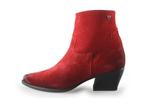 Lazamani Enkellaarzen in maat 41 Rood | 10% extra korting, Kleding | Dames, Schoenen, Verzenden, Lage of Enkellaarzen, Lazamani