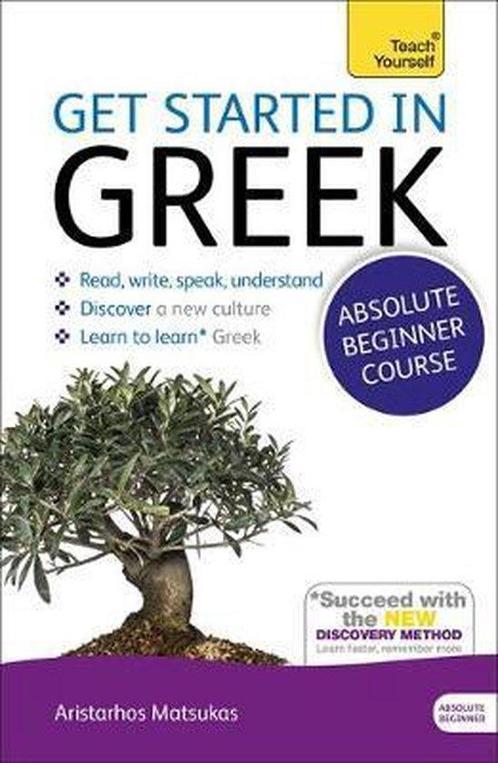 9781444174656 Teach Yourself Get Started Greek Bk  CD, Boeken, Studieboeken en Cursussen, Nieuw, Verzenden
