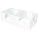 TRUUSK Welpenkist en Puppyren - Waterdichte en Wasbare Ligma, Verzenden, Nieuw