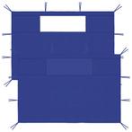 vidaXL Prieelzijwanden met ramen 2 st blauw, Tuin en Terras, Verzenden, Nieuw