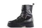 Omoda Veterboots in maat 39 Zwart | 10% extra korting, Verzenden, Zwart, Omoda, Overige typen