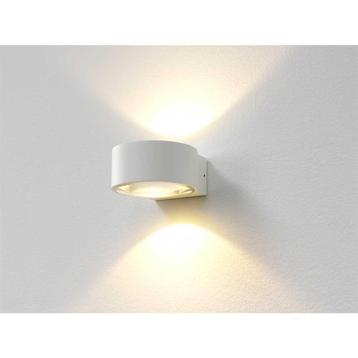 Wandlamp Artdelight Hudson 2 Lichts LED 2700K Dimbaar Wit beschikbaar voor biedingen