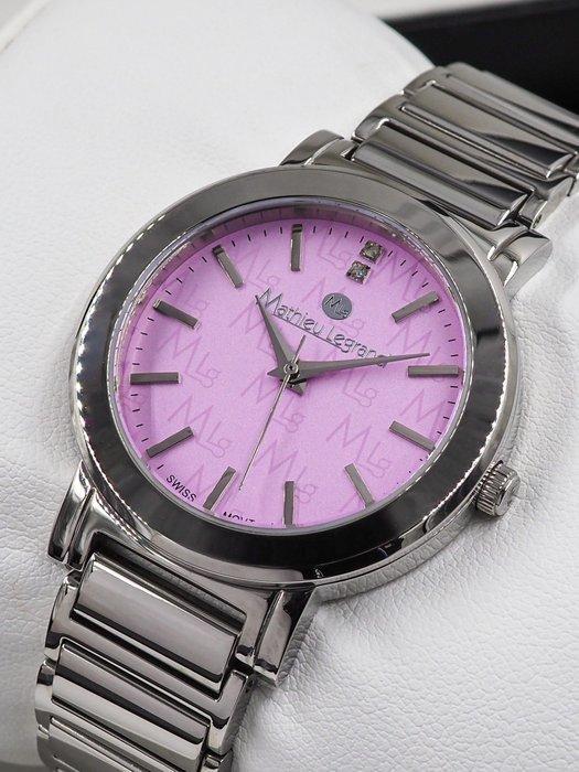 Mathieu Legrand - Zonder Minimumprijs - NEW * Steel Rose * -, Sieraden, Tassen en Uiterlijk, Horloges | Heren