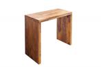Solide consoletafel MAKASSAR 100 cm bureau met sheesham, Ophalen of Verzenden, Nieuw
