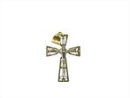 Crucifix hanger - 18 karaat Geel goud, Witgoud