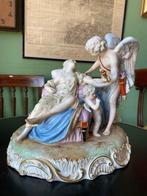 Beeldje - Figurines en porcelaine XIX ème siècle Paris, Antiek en Kunst