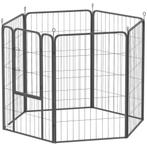 TRUUSK Puppyren Zeshoekig Puppyuitloop Met 6 Roosterplaten D, Dieren en Toebehoren, Verzenden, Nieuw