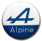 Alpine emaille bord, Verzamelen, Merken en Reclamevoorwerpen, Nieuw, Verzenden