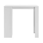 Bartafel met 3 planken 110x50x103 cm wit, Huis en Inrichting, Tafels | Eettafels, Verzenden, Nieuw